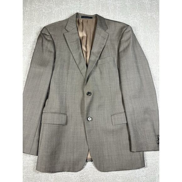 Hugo Boss Mens 100% Virgin Wool Suit Sport Coat Jacket Size 42R - Picture 1 of 10